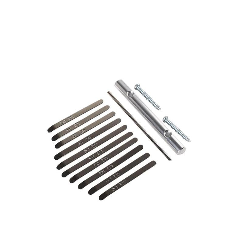 Thumb Piano Bridge Saddle 10 Keys Set Kit for Kalimba DIY Replacement Parts Percussion Instruments Kalimba DIY Accessories